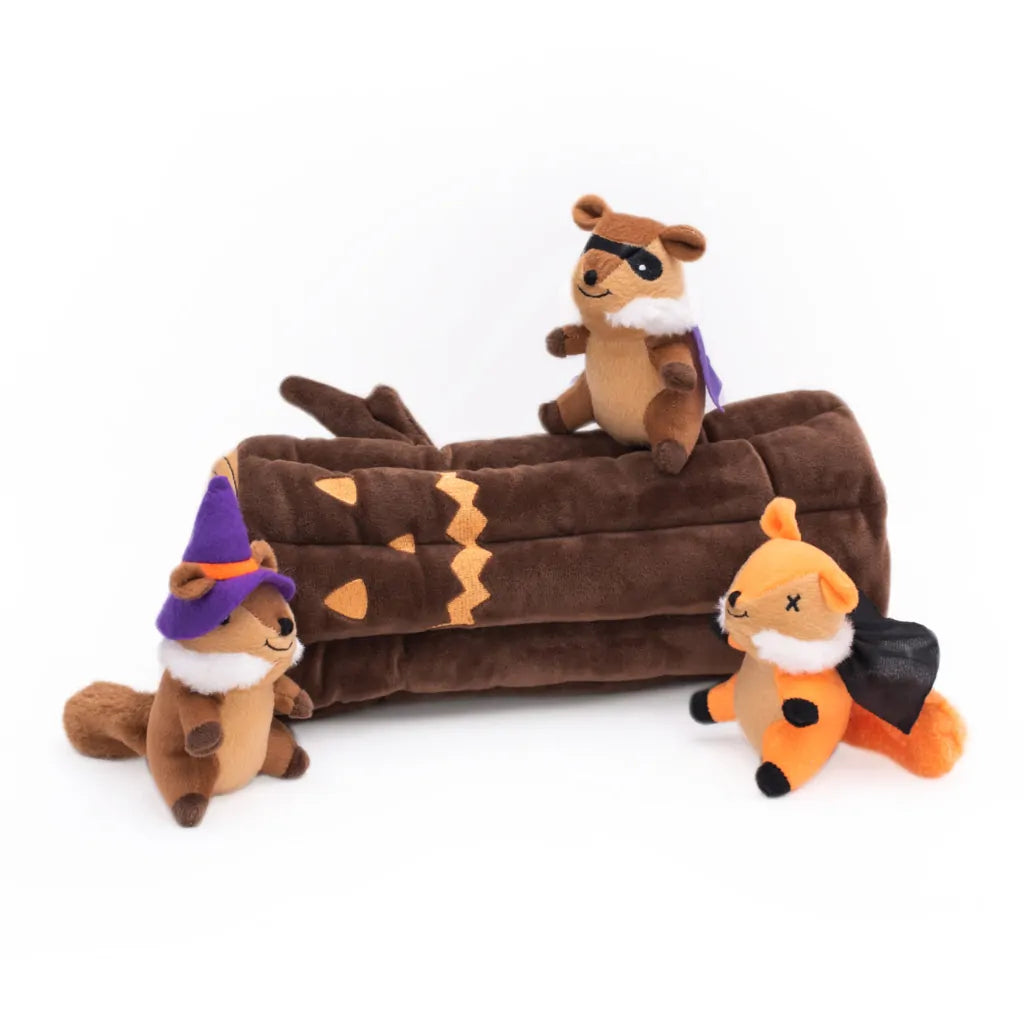 Halloween Burrow® – Haunted Log