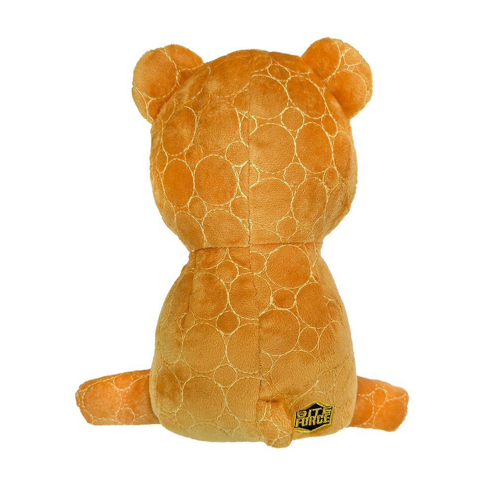 Bear Plush Tough Toy - Durable, Kevlar-Built, Squeaker for Strong Chewers