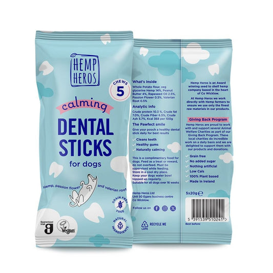 Calming Dental Sticks - Hemp Heros