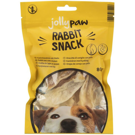 JollyPaw -Rabbit Snack, Rabbit ears with chicken
