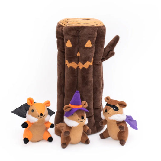 Halloween Burrow® – Haunted Log