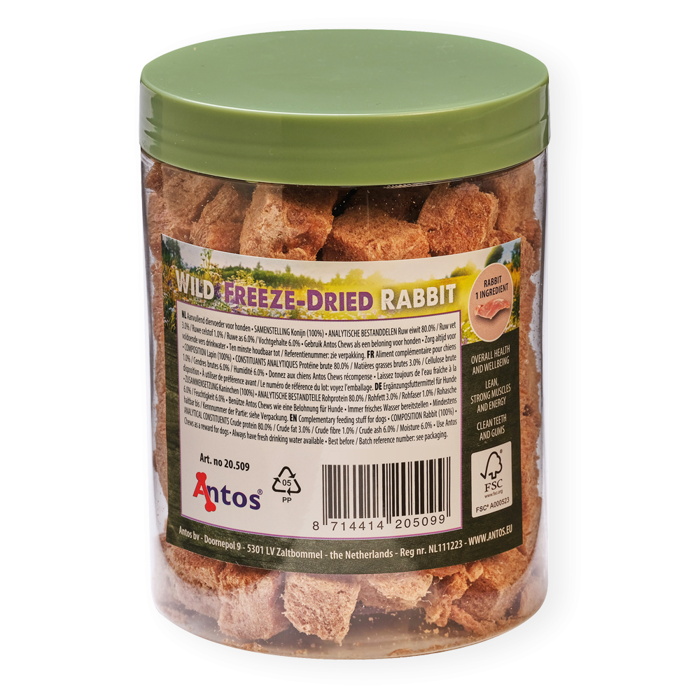 WILD Freeze-Dried Rabbit 90 gr