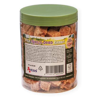 WILD Freeze-Dried Rabbit 90 gr
