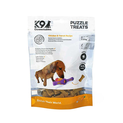 K9 Connectable Puzzle Treats - Chicken & Carrot