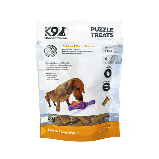K9 Connectable Puzzle Treats - Chicken & Carrot