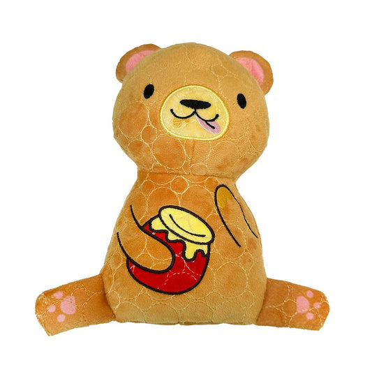 Bear Plush Tough Toy - Durable, Kevlar-Built, Squeaker for Strong Chewers