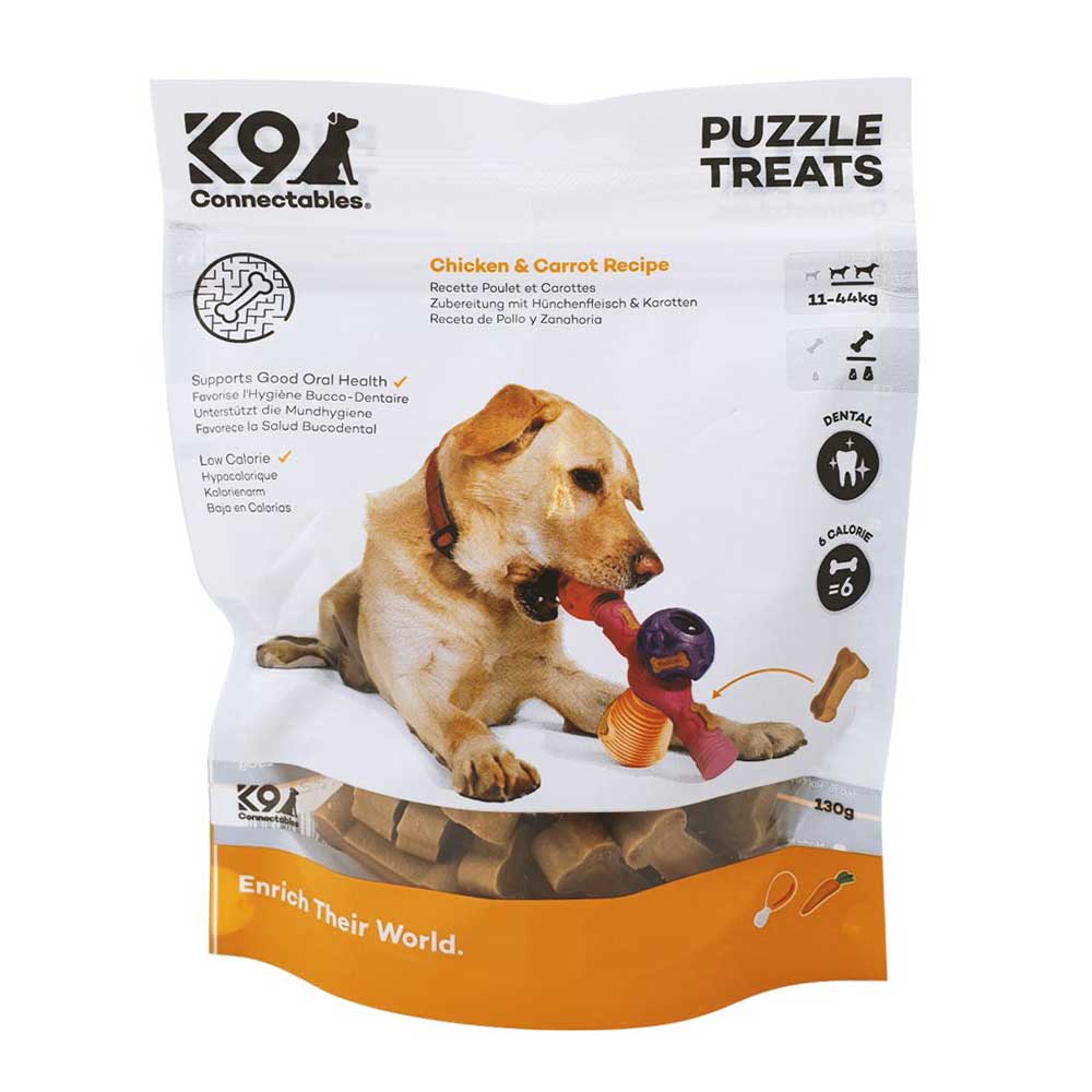 K9 Connectable Puzzle Treats - Chicken & Carrot