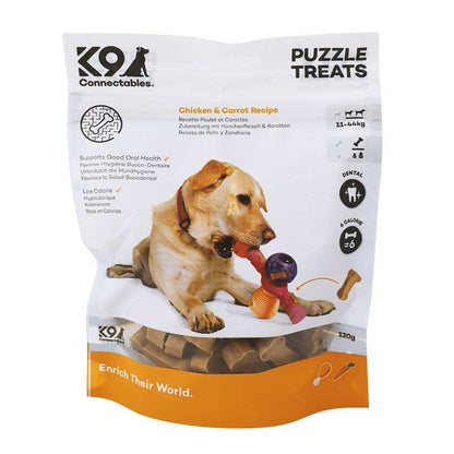 K9 Connectable Puzzle Treats - Chicken & Carrot