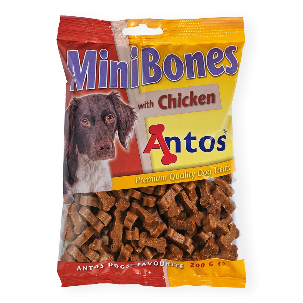 Antos Mini Bones Semi Moist Training Treats