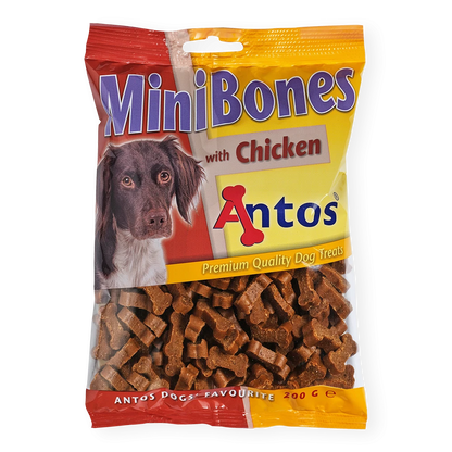 Antos Mini Bones Semi Moist Training Treats