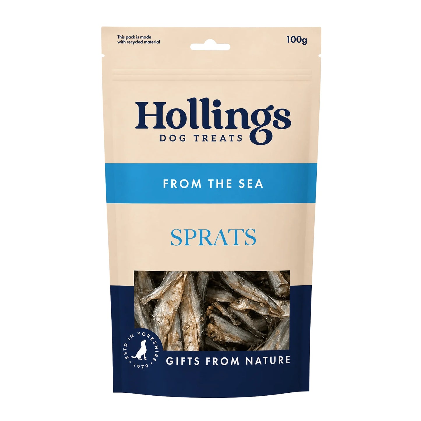Sprats - Hollings Dog Treats 100g