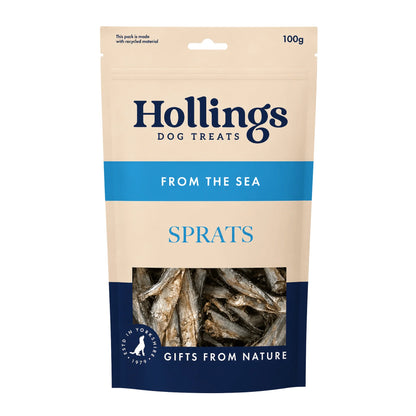 Sprats - Hollings Dog Treats 100g