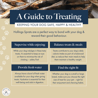 Sprats - Hollings Dog Treats 100g