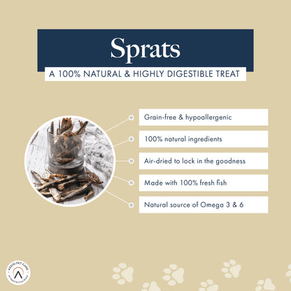Sprats - Hollings Dog Treats 100g