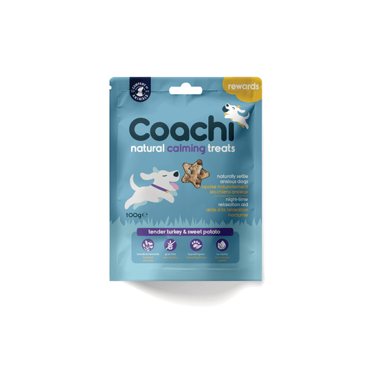 Coachi Natural Calming Treats - Turkey & Sweet Potato