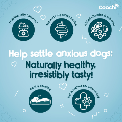 Coachi Natural Calming Treats - Turkey & Sweet Potato
