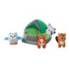 Fringe Studio Happy Campers Plush Puzzle Dog Toy Set!
